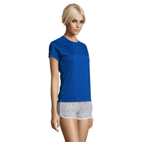 SPORTY Damski T-Shirt 140g Niebieski S01159-RB-M (2)