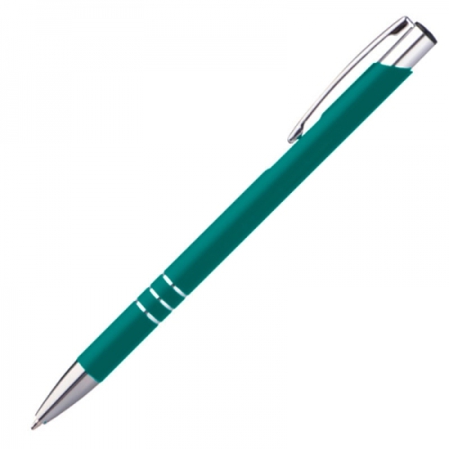 Długopis metalowy soft touch NEW JERSEY zielony 055509 (2)