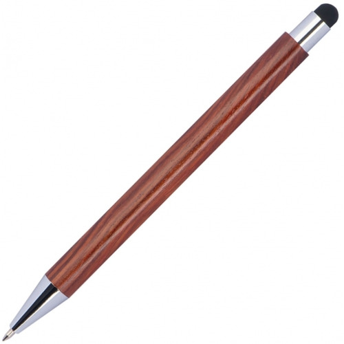 Długopis drewniany touch pen BILZEN Brązowy 219201 (2)