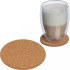 Podkładka pod kubek korkowa MARION Beżowy 8313013  thumbnail