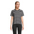 LEGEND WOMEN  T-SHIRT Navy|Off White S04776-BH-M  thumbnail