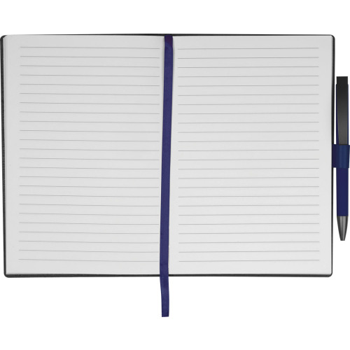 Notes A5 w linie z długopisem MERSIN Granatowy 562044 (5)