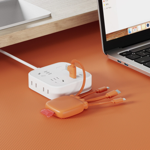 3192 | Xoopar Octopus Gamma 2 Bio Charging cable with 3.000mAh Powerbank Pomarańczowy LT41410-N0026 (7)