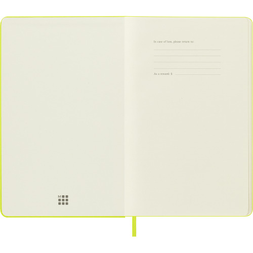 MOLESKINE Notatnik ok. A5 Limonkowy VM302-09 (8)