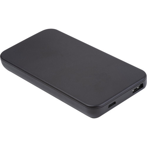 Power bank z ABS z recyklingu 10000 mAh PRESTON Czarny 3549403 (8)