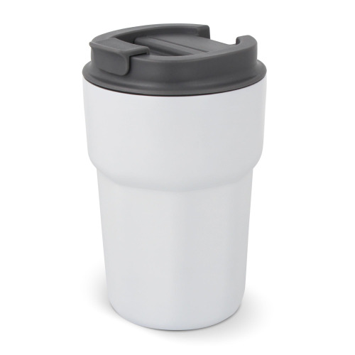 T-ceramic Kubek termiczny z pokrywką Zambezi 350ml Biały LT98728-N0001 
