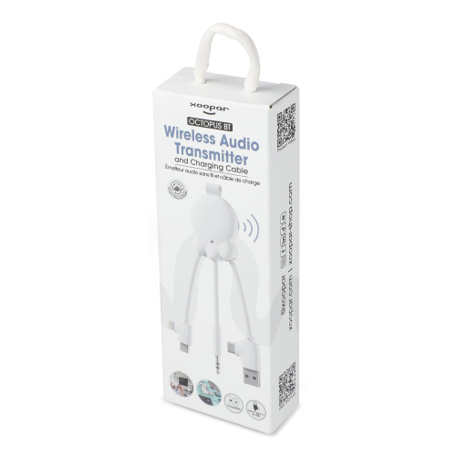 Nadajnik audio Xoopar OctopusFly Biały LT41316-N0001 (8)
