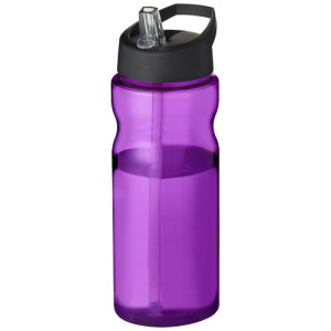 Bidon H2O Base® o pojemności 650 ml z wieczkiem z słomką Fioletowy