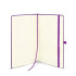 Notatnik PU Sora A5 Purpurowy LT92095-N0072 (5) thumbnail