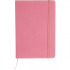 Notatnik A5 w linie z materiałów z recyklingu DOMINIK Różowy 2526111 (3) thumbnail
