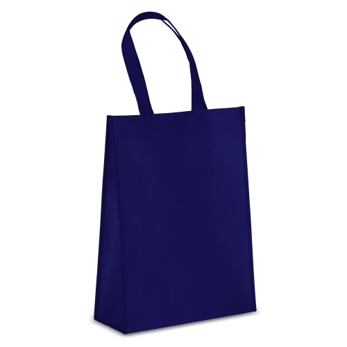 R-PET Torba transportowa laminowana włóknina 30 x 12 x 40cm 105g/m² Ciemnoniebieski LT91331-N0010 