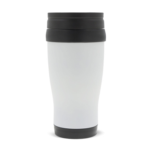 Kubek metalowy 350ml Ciemnobrązowy / biały LT98759-N5001 (4)