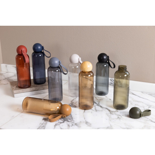 Butelka na wodę TURE, jasnoszary Jasnoszary 5018612- (4)