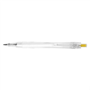Długopis rPET żółty