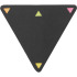 Zestaw do notatek "trójkąt", karteczki samoprzylepne czarny V2985-03 (1) thumbnail