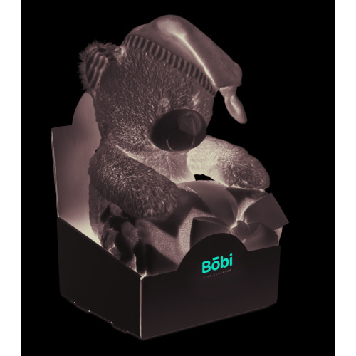 Duży miś z kocem Szary MO9841-07 (11)