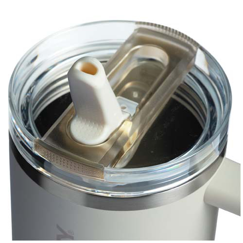 Stanley Quencher® ProTour 1180 ml termoizolowany kubek ze słomką, wykonany z recyklingowanej stali nierdzewnej Kremowy 10097910 (2)