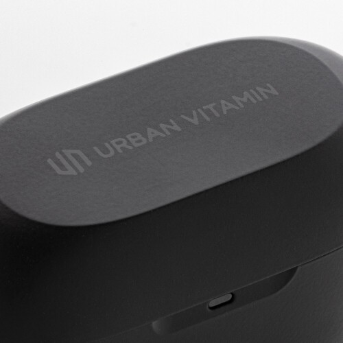 Bezprzewodowe słuchawki douszne Urban Vitamin Napa czarny P329.721 (1)