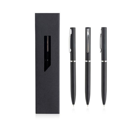 Metalowy długopis w opakowaniu prezentowym / Twistal Czarny IP13158711 