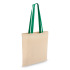 Torba bawełniana OEKO-TEX® 38 x 42 cm 140 g/m² Zielony LT95381-N0031  thumbnail