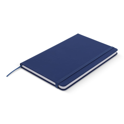 Notatnik A5 PU z kartkami papieru w kropki Ciemnoniebieski LT92064-N0010 (2)