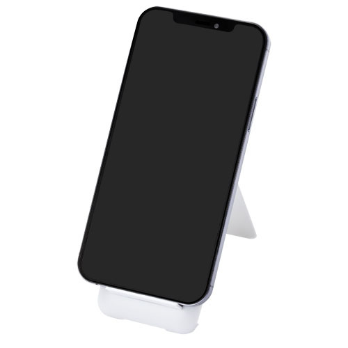 Savvy modułowy kabel do ładowania z tworzyw sztucznych pochodzących z recyklingu z uchwytem na telefon Biały 12436101 (6)