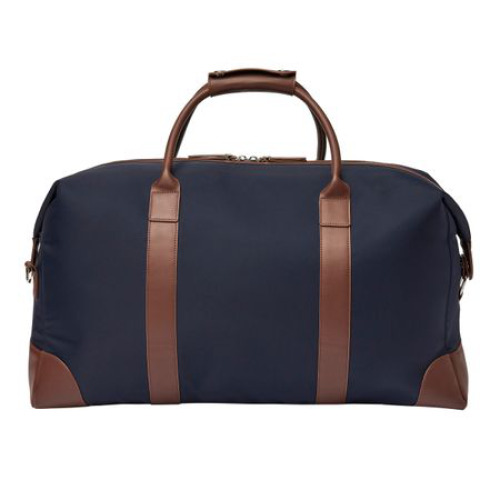 Torba podróżna Button Navy & Brown Granatowy FTB426N (8)