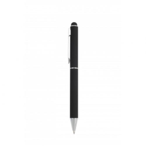 Długopis metalowy touch pen, soft touch CLAUDIE Pierre Cardin Czarny B0102001IP303 (1)