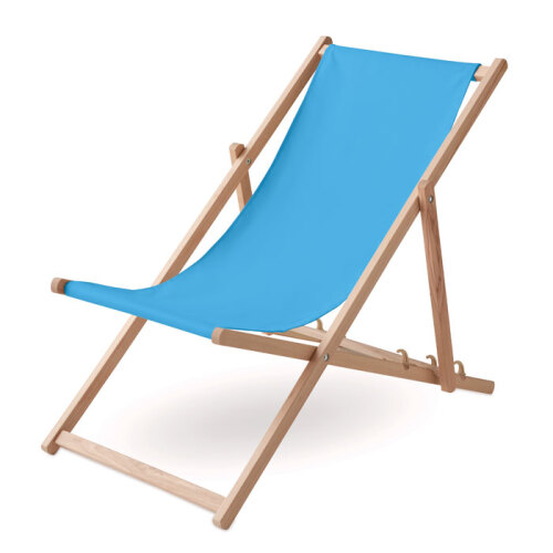 Drewniane krzesło plażowe turkusowy MO6503-12 