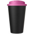 Kubek Americano® Eco z recyklingu o pojemności 350 ml z pokrywą odporną na zalanie Różowy 21042541 (2) thumbnail