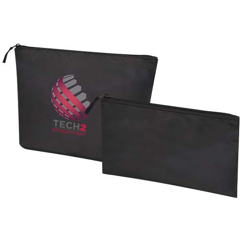 Swift zestaw kosmetyczek z recyklingu z certyfikatem GRS Czarny 12076890 (1)