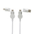 Kabel do ładowania 6 w 1 45W Urban Vitamin Oakland Biały P302.703 (4) thumbnail