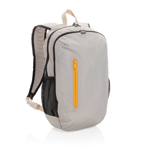 Plecak na laptopa 15” Impact AWARE™ RPET brązowy, pomarańczowy P760.170 (7)