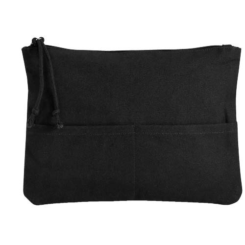 Citizen Green Zipzip saszetka na akcesoria z bawełny organicznej Czarny 1PZ02290 