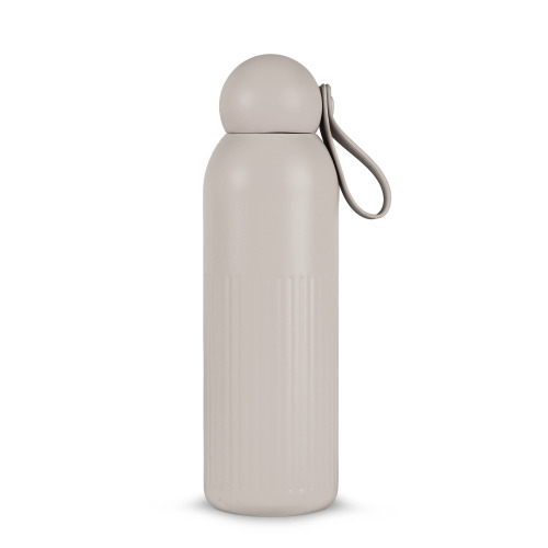 Stalowa butelka Sagaform Tekla (z recyklingu) 500 ml Beżowy LT52132-N0055 