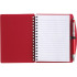 Notatnik A6 (kartki w linie)  z długopisem czerwony V2391-05 (4) thumbnail