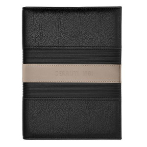 Teczka A5 Delano Taupe & Black