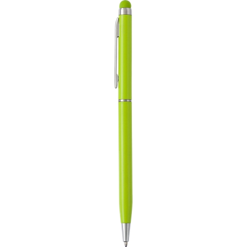 Długopis, touch pen jasnozielony V3183-10 (1)