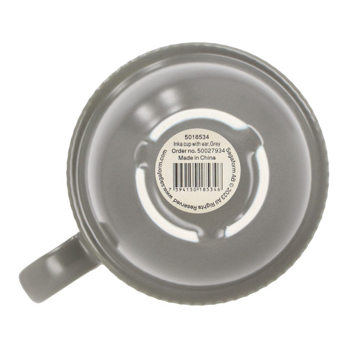 Sagaform Inka kubek z uchem 270ml Szary LT52253-N0061 (3)