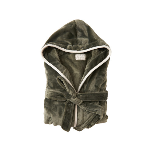 Szlafrok VINGA Louis RPET S/M Zielony VG038-19 (5)