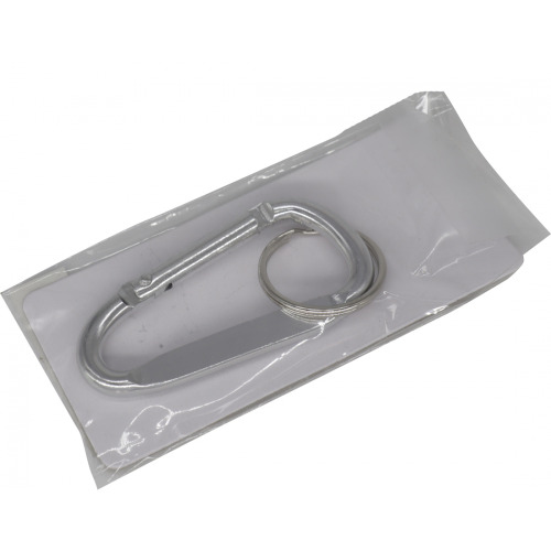 Brelok z karabińczykiem LEAH Szary 9116407 (3)