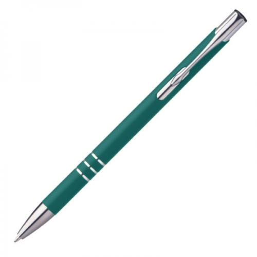Długopis metalowy soft touch NEW JERSEY zielony 055509 (3)