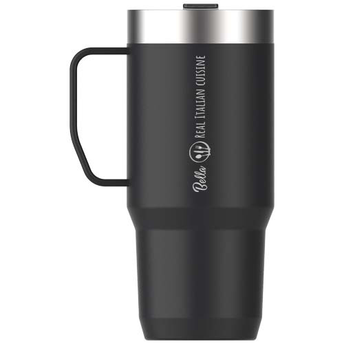 Termoizolowany kubek Stanley Everyday Suburban o pojemności 710 ml, wykonany z recyklingowanej stali nierdzewnej  Czarny 10098590 (1)