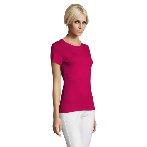 REGENT Damski T-Shirt 150g Fuchsia S01825-FU-S (2)