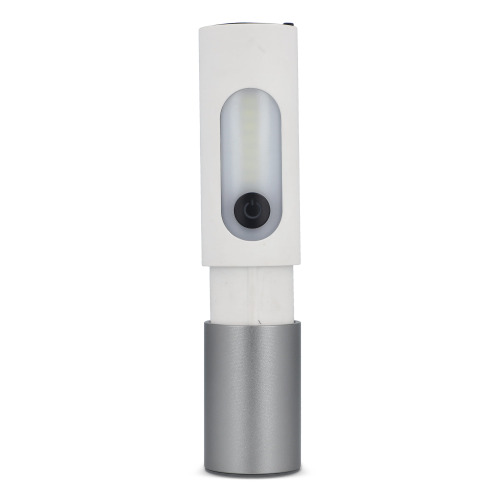 Akumulatorowa latarka LED 10 W z funkcją zoom 300 lm Biały LT93319-N0001 (1)