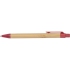 Długopis bambusowy Halle czerwony 321105 (1) thumbnail