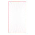 Szybkoschnący ręcznik plażowy R-PET 100×180 cm, sublimacja Czerwony LT97215-N0021 (7) thumbnail