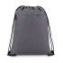 Torba ze sznurkiem z powlekanego PU R-PET 600D, wymiary 33 x 42 cm Szary LT91394-N0061 (2) thumbnail