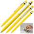Długopis plastikowy touch pen NOTTINGHAM Żółty 045908  thumbnail