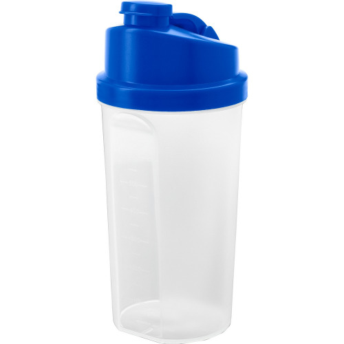 Bidon, butelka sportowa 700 ml, shaker niebieski V7468-11 (4)